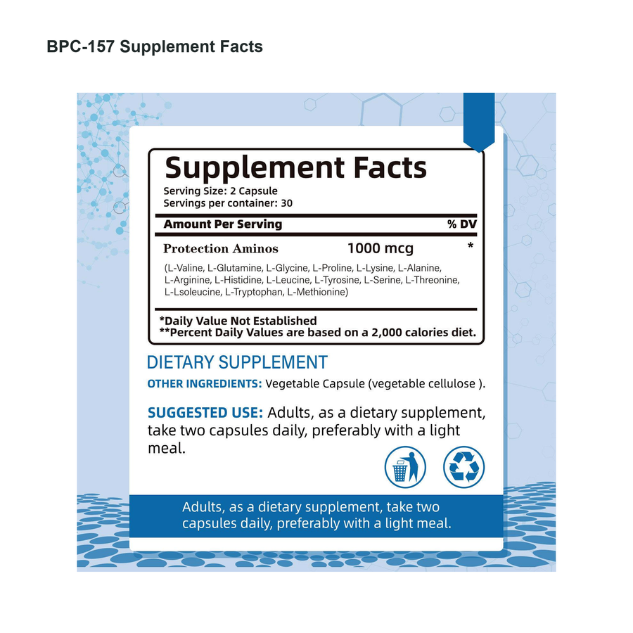 BPC-157 1000mcg Capsules