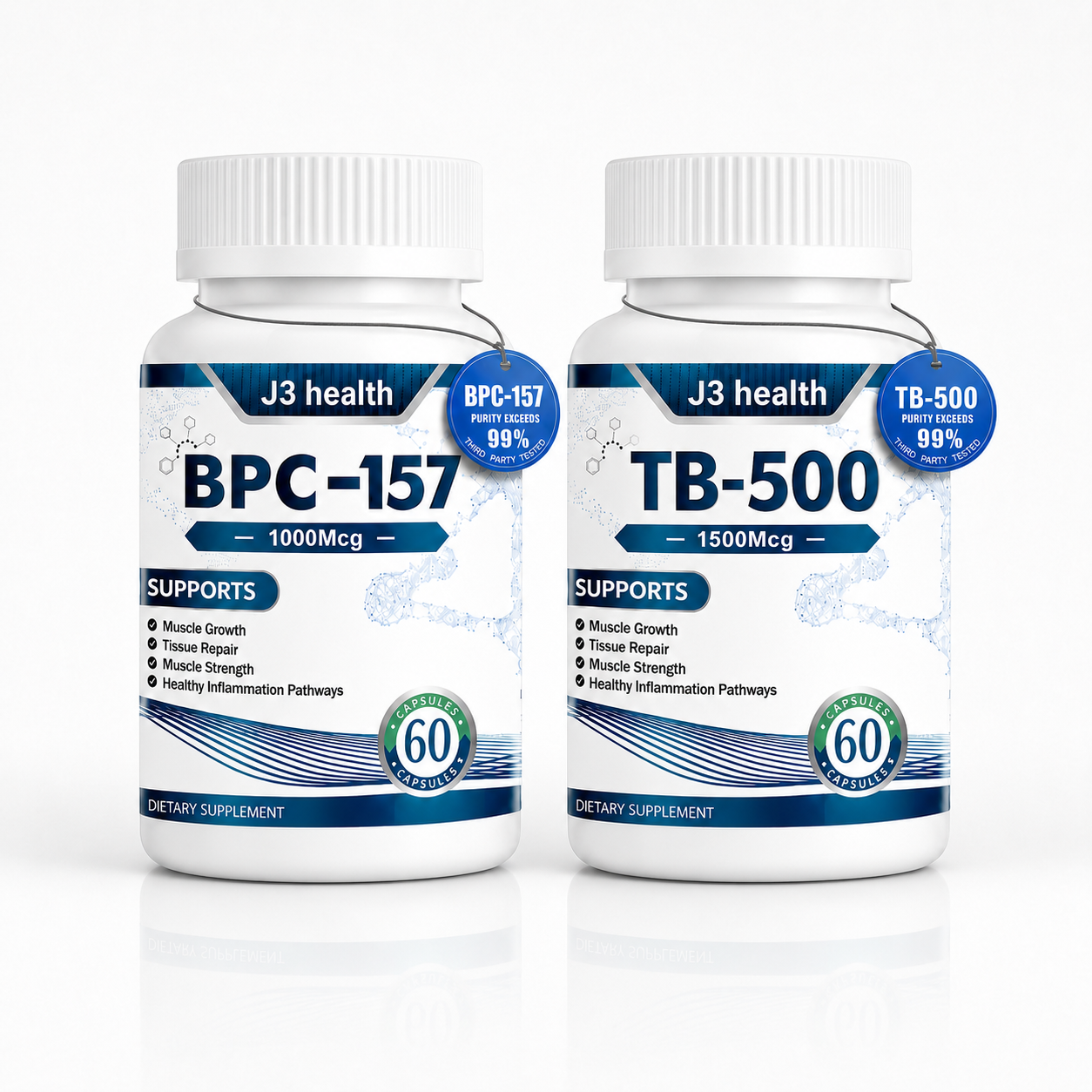 BPC-157 + TB-500 Active Lifestyle Stack